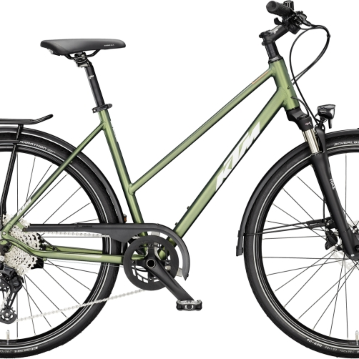 ktm fahrrad life track FORCE Trapez (2025) | Trekkingrad Mountainbike Touren Provence rompicapo Color:Five Black / Bronze