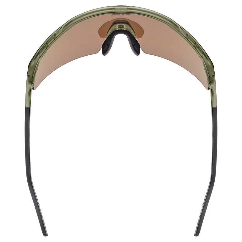 uvex Flowline olive matt/mirror gold