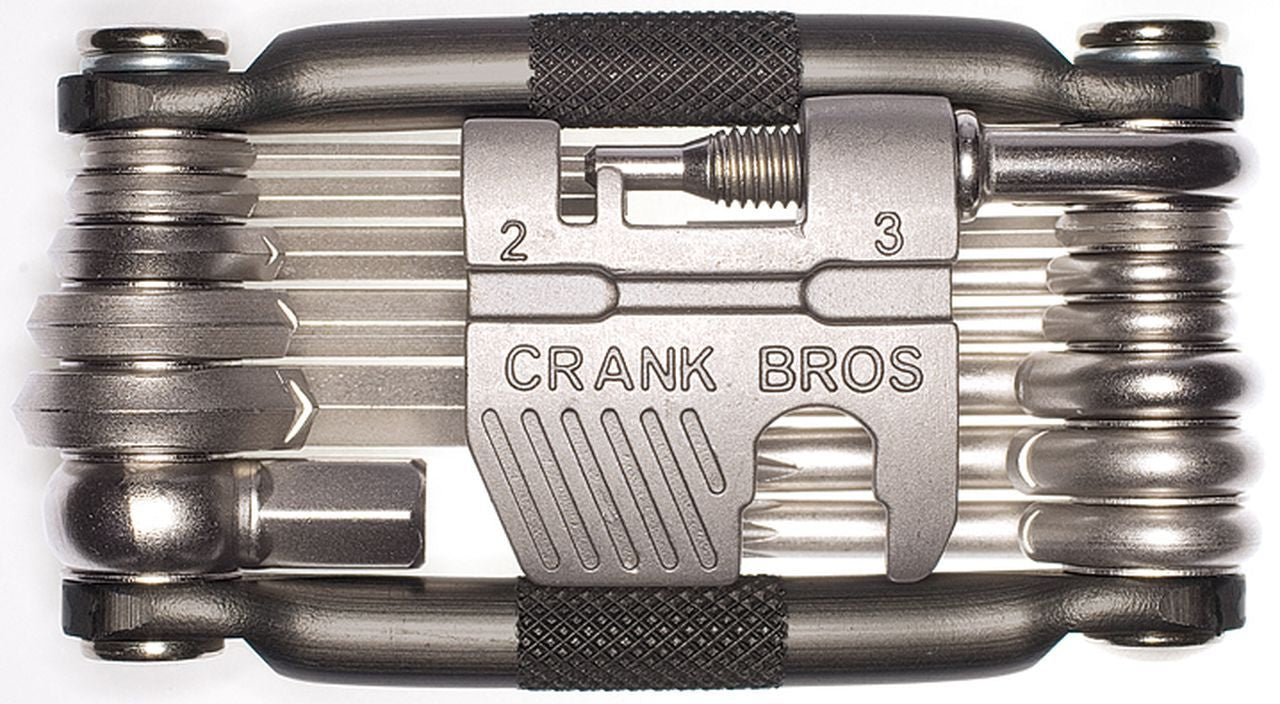 Crankbrothers Multi-19 Multitool nickel plating