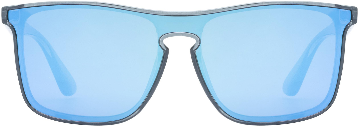 uvex Heyday Radbrille Clear Smoke / Mirror Blue