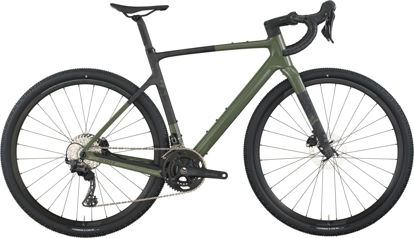 Scott Addict Gravel 40 wenge green (2026)