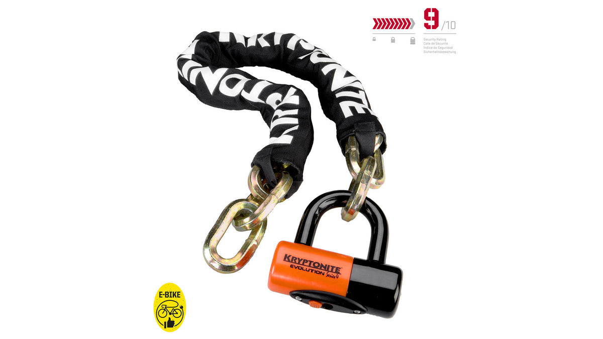 newcential fahrradschloss Kryptonite New York Chain BR-X13 schwarz Colour:SILVER BLACK Kaufe 3-teiliges Schüssel-Set aus telaio alluminio