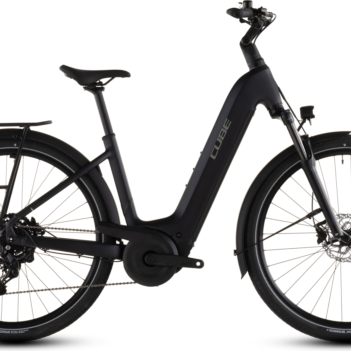 Cube Touring Hybrid ONE 600 Easy Entry (2026) | Trekking E-Bike |  coal´n´chrome