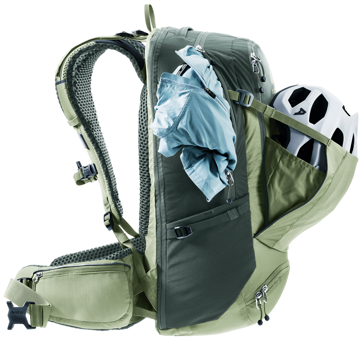 deuter Trans Alpine Pro 28 Fahrradrucksack grove-ivy