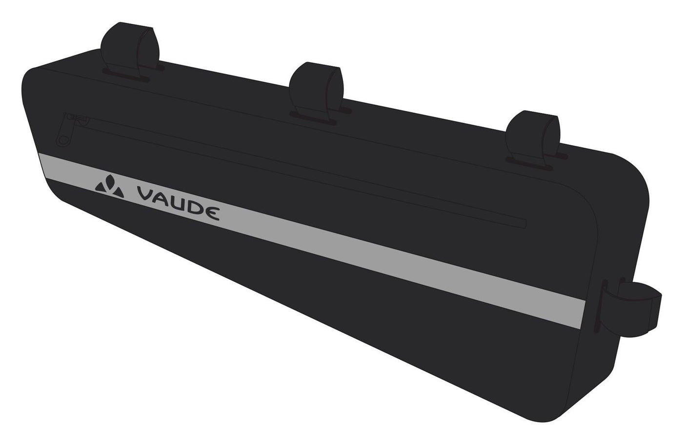 VAUDE Frame Bag Proof L schwarz