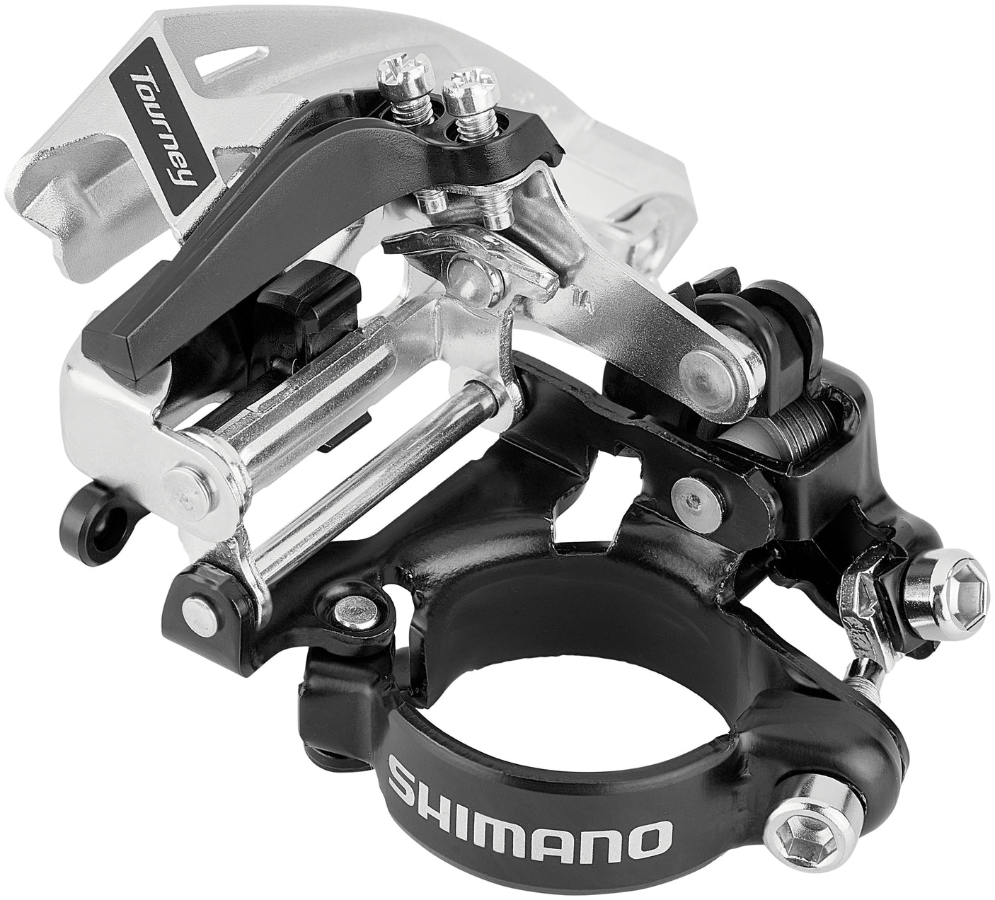 Shimano Tourney FD-TY700 Umwerfer Schelle Top Swing 66-69° 7/8-fach