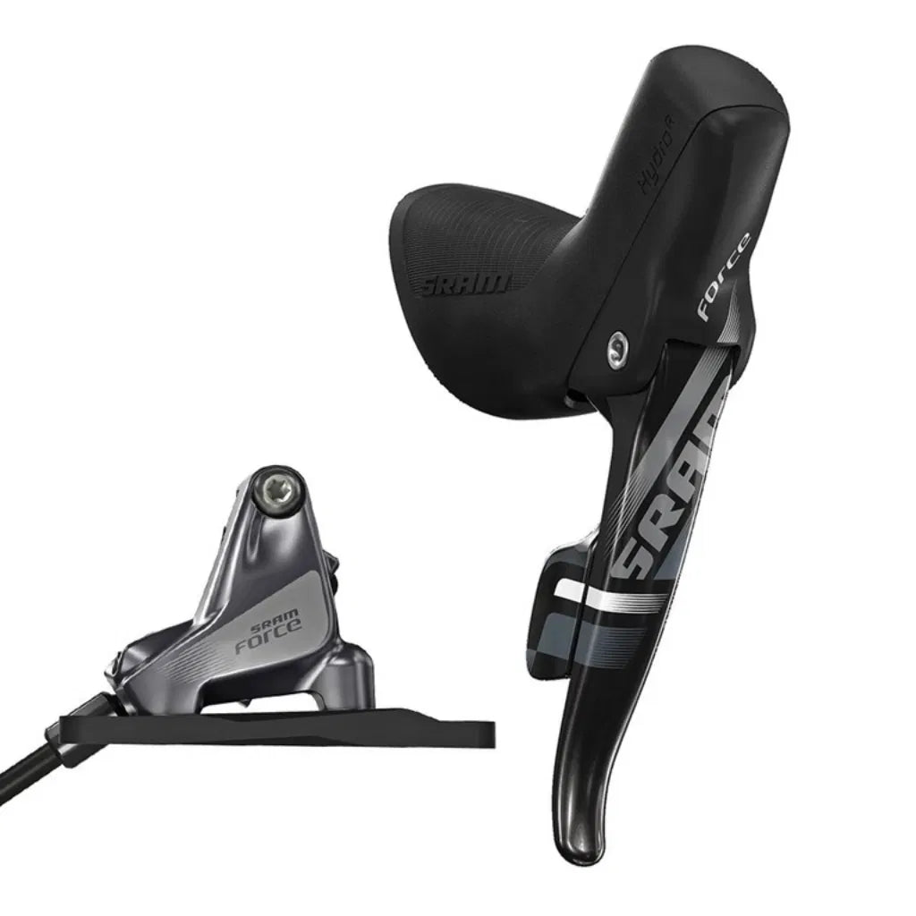 SRAM Force 22 Hydraulische Scheibenbremse Hinten mit 11-fach Schalthebel Flat Mount schwarz