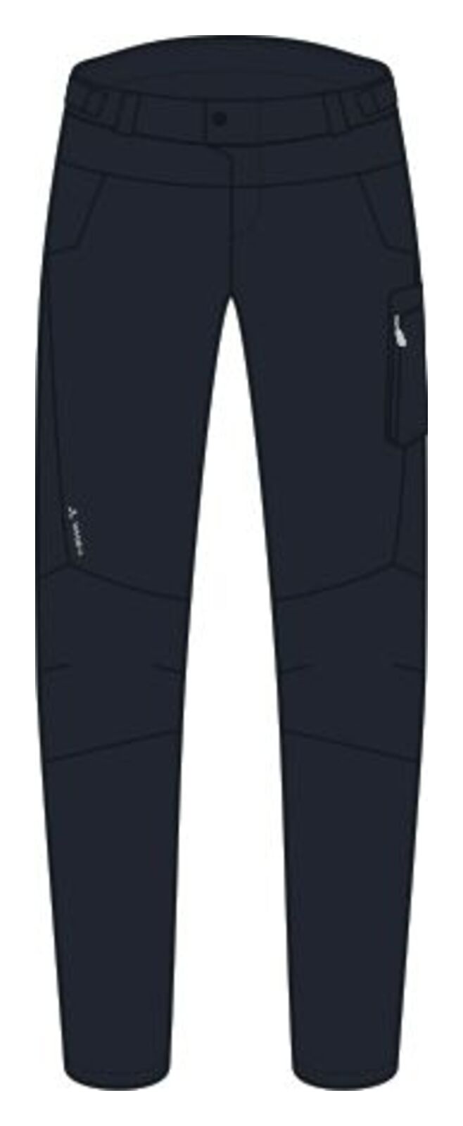 VAUDE Qimsa Pants Herren schwarz