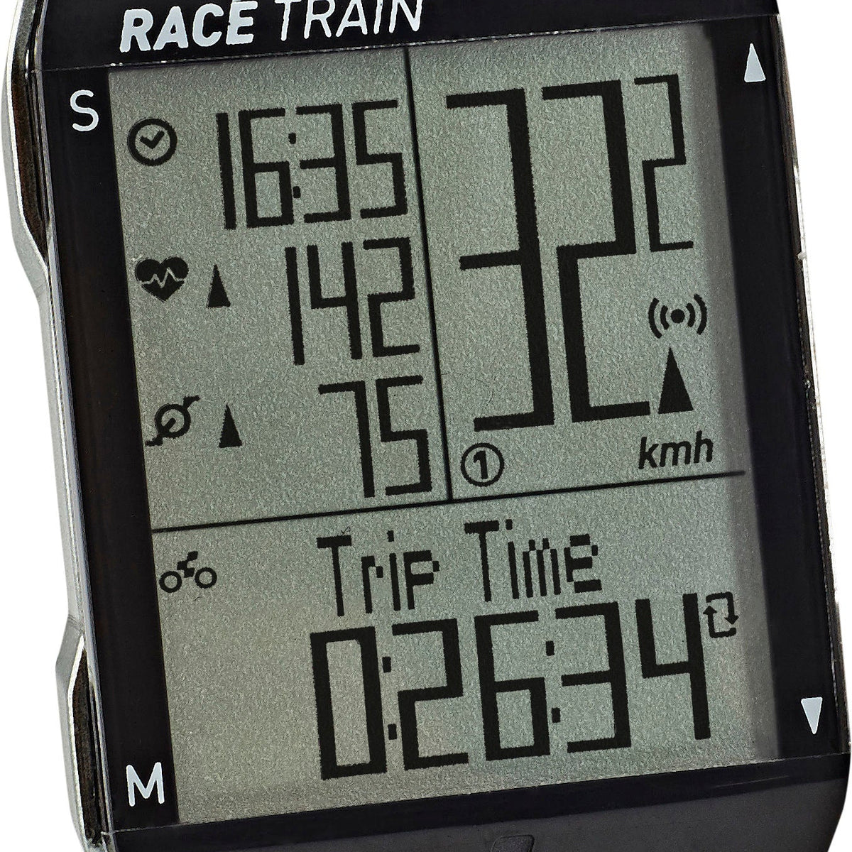CUBE Fahrradcomputer RACE TRAIN Set