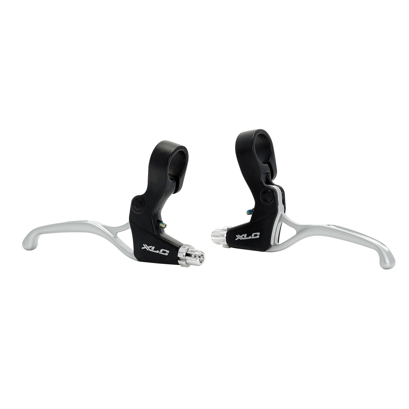 XLC BL-V02 Bremshebel Set für Drehgriff schwarz/silber