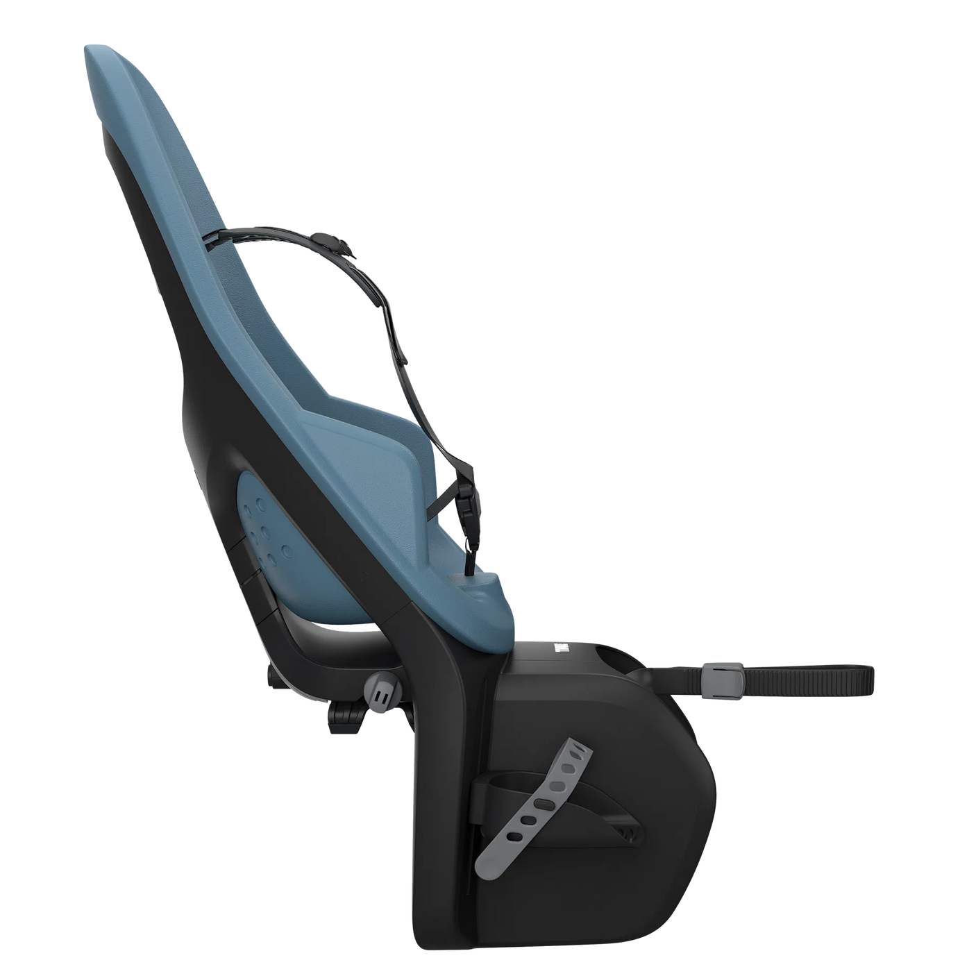 Thule Yepp 2 Maxi Aegean blau, Gepäckträger-Befestigung