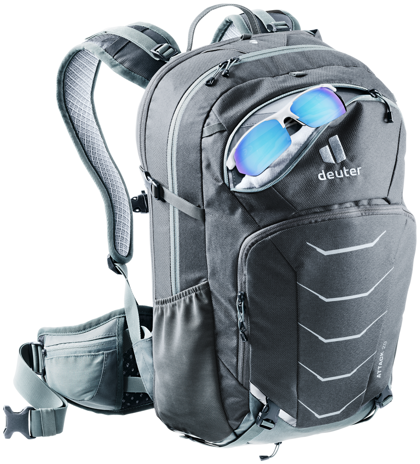deuter Attack 20 Fahrradrucksack grau