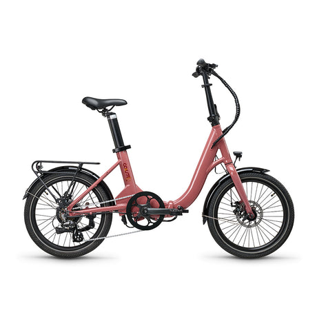 COAST Bikes E-Klapprad JIFO LIGHT 7-Gang Rose