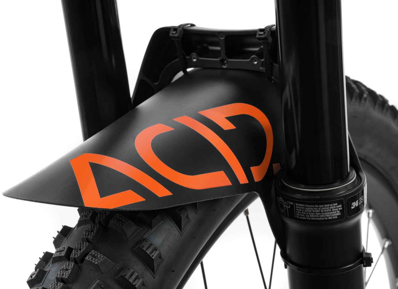 bike components schutzblech ACID Schutzblech Downhill black´n´orange