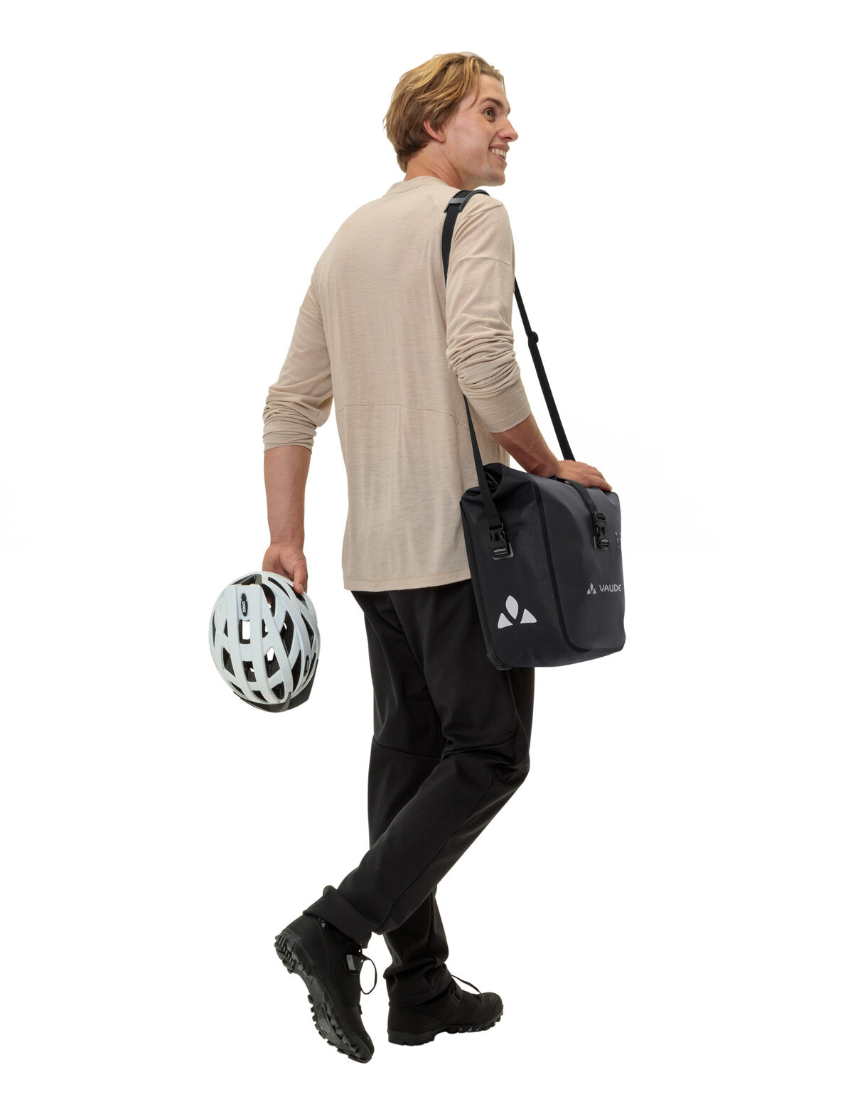 vaude fahrradtasche aqua front VAUDE Aqua Front schwarz Gepäckträgertasche | black