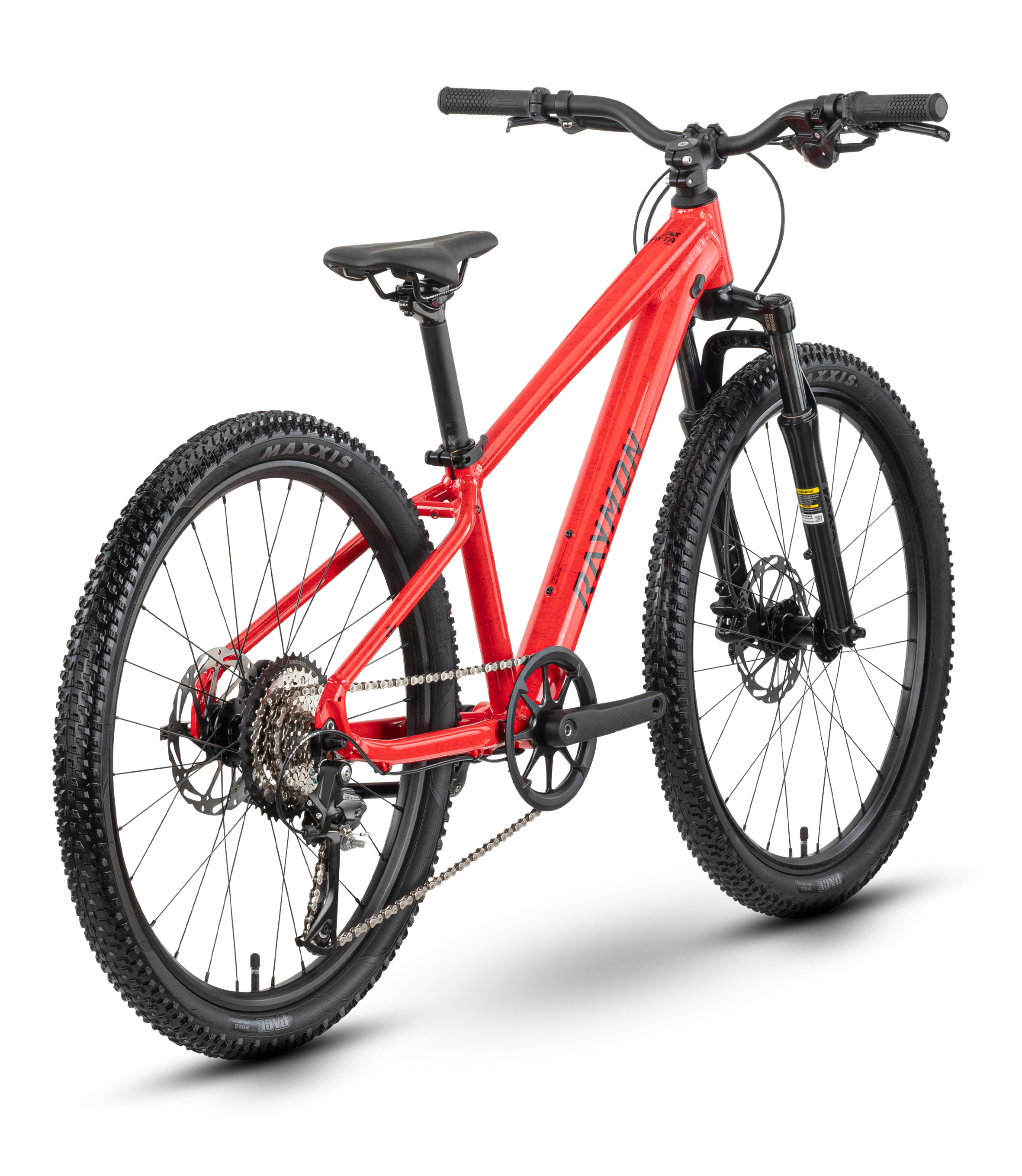 fahrrad 24.de/rma Raymon Nayta 24 Pro (2026) | 24 Zoll Jugend-/Kinder-MTB | red marble