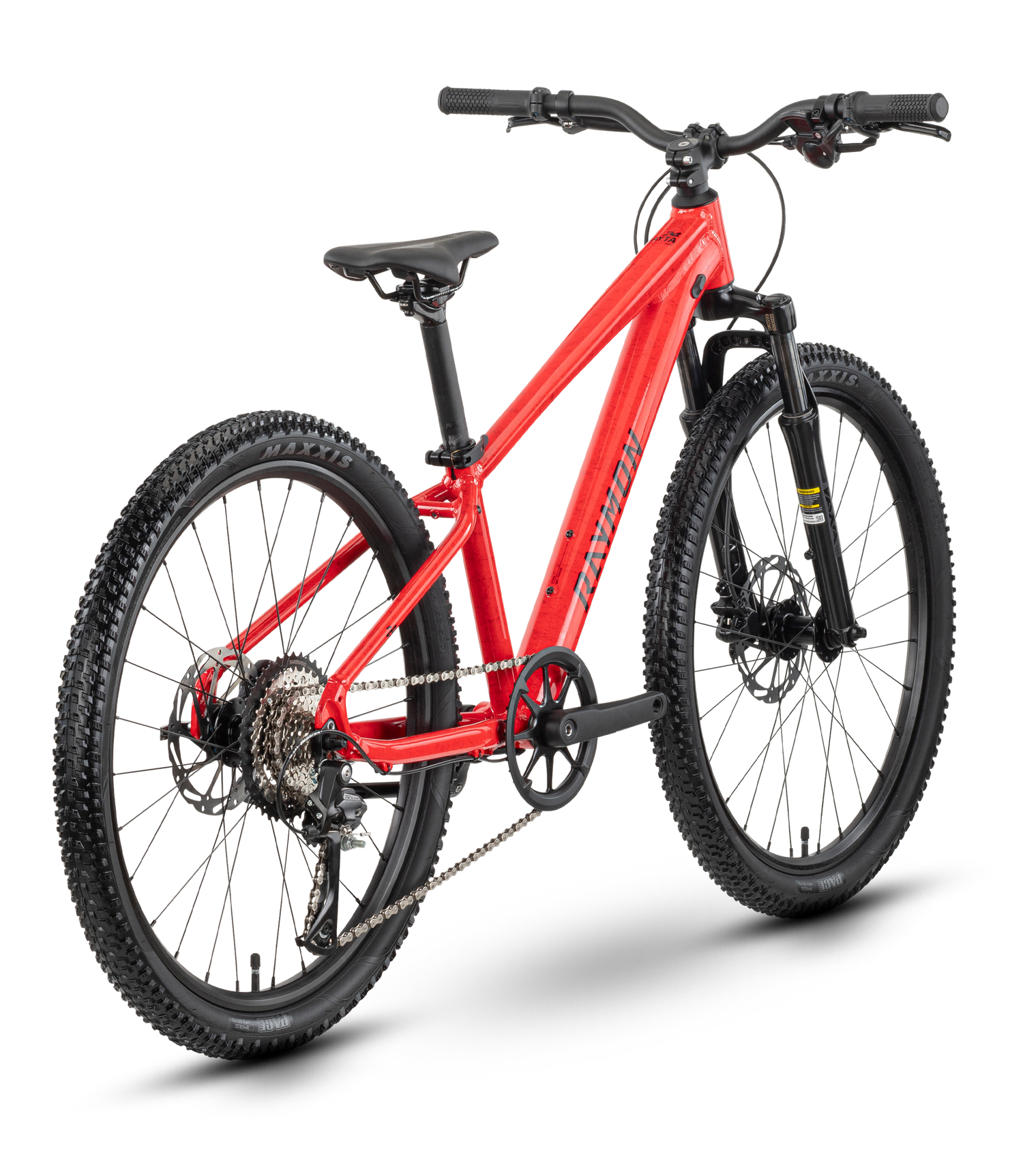 shimano fahrrad 24 zoll Raymon Nayta 24 Pro (2026) | 24 Zoll Jugend-/Kinder-MTB | red marble