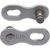 KMC 9NR EPT Missing Link Kettenverschlussglied 2-Set Campagnolo/Shimano/KMC 9-fach silber – aktuelle Variante