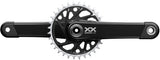SRAM XX Eagle T-Type Kurbelgarnitur 32Z 12-fach DM schwarz