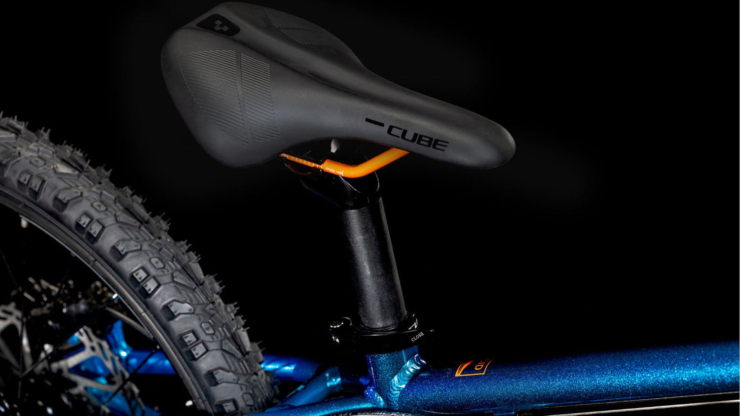 cube mountainbike blau orange Cube Acid 200 Disc (2026) | 20 Zoll Jugend-/Kinder-MTB | actionteam