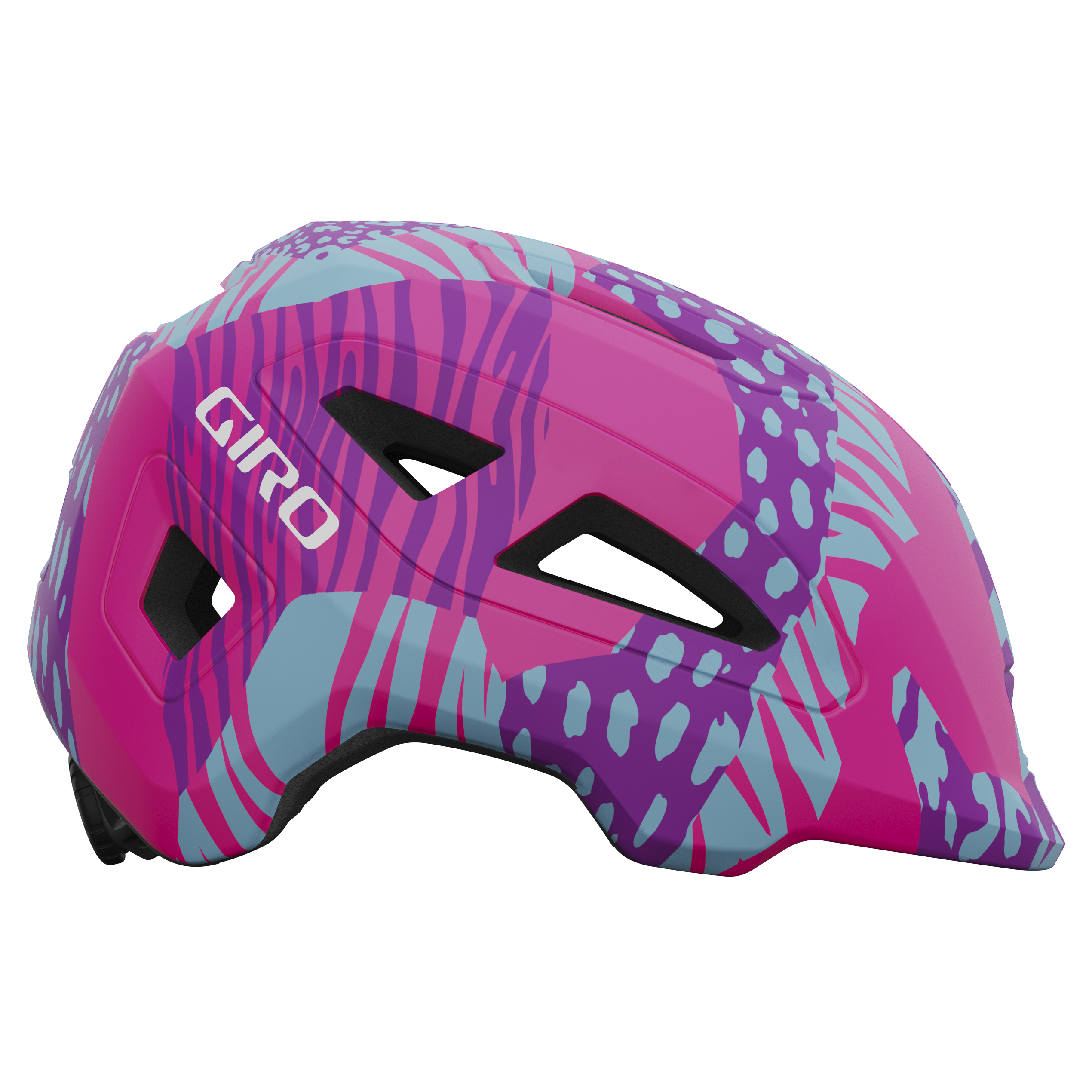 Giro Scamp II Helm matte pink animal