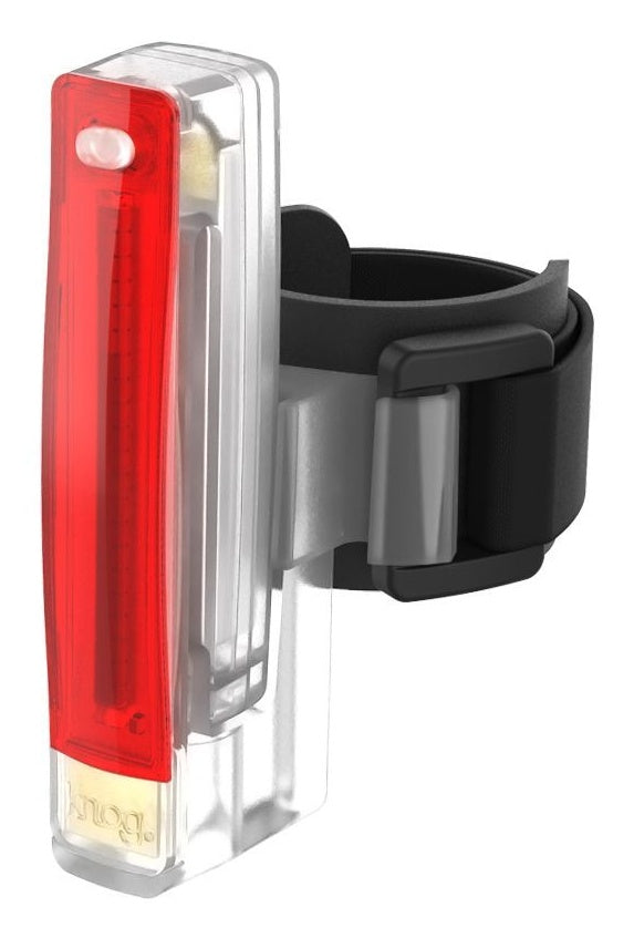 Knog Plus Fahrradlampe StVZO rote LED translucent