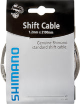 Shimano Schaltzug MTB/Road 1,2x2100mm 10 Stück