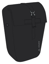 vaude recycle pro single - fahrradtasche VAUDE ReCycle Back Single Fahrradtasche schwarz
