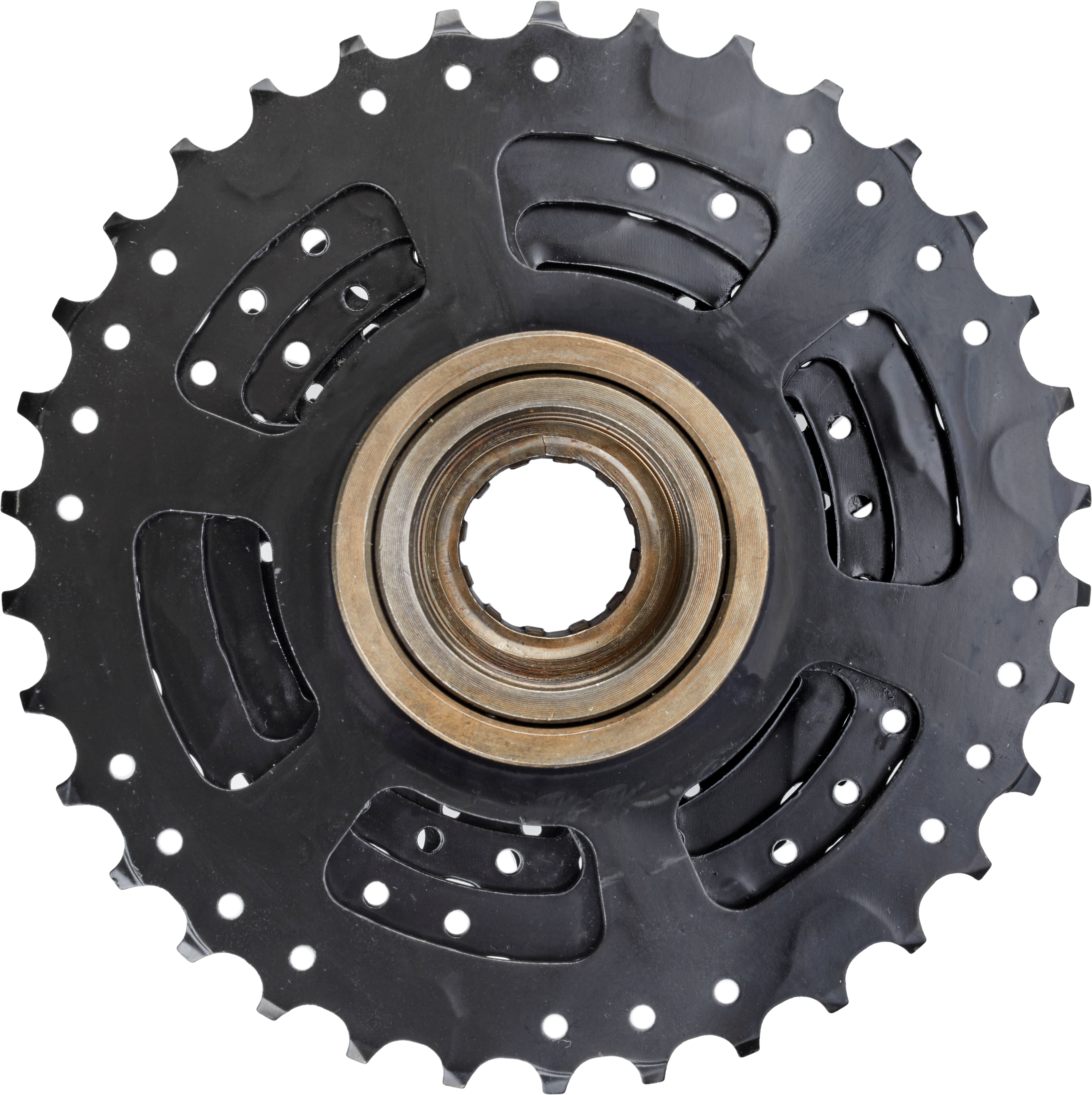 SunRace MFM300 Schraubkranz 7-fach silber