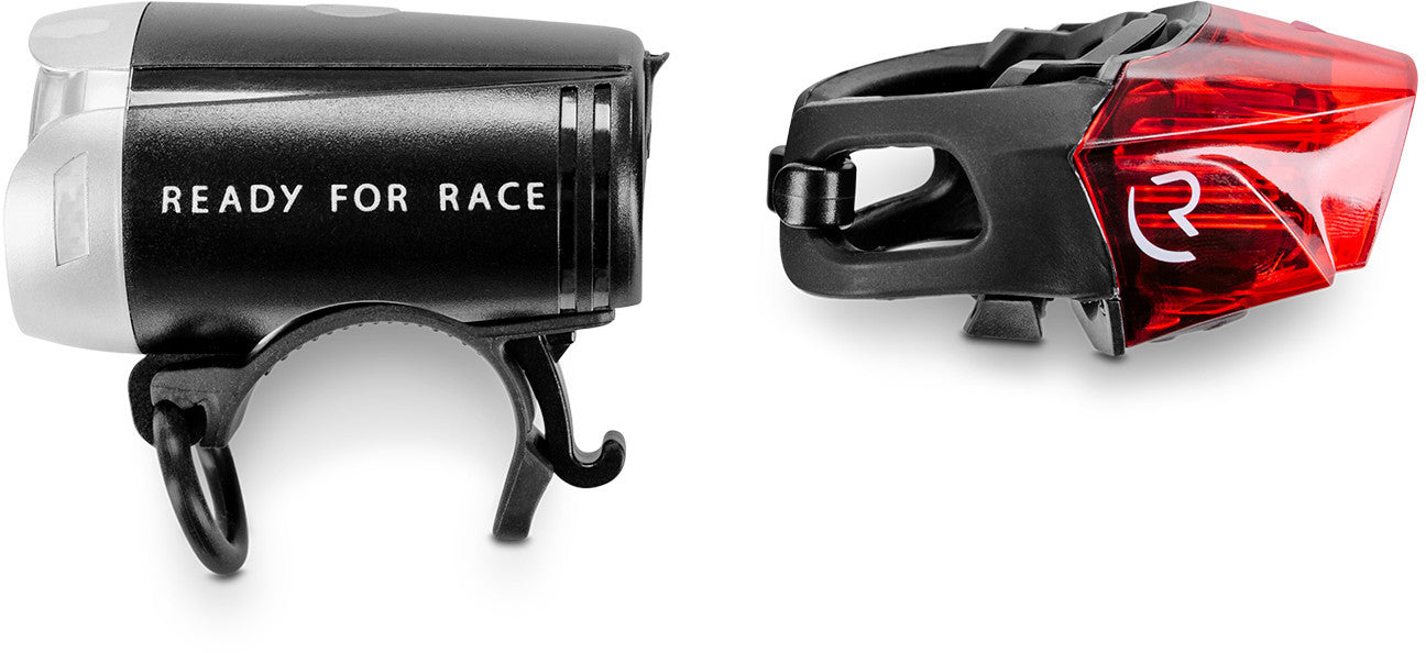 rfr fahrradbeleuchtung RFR Beleuchtungsset TOUR 35 USB Strap