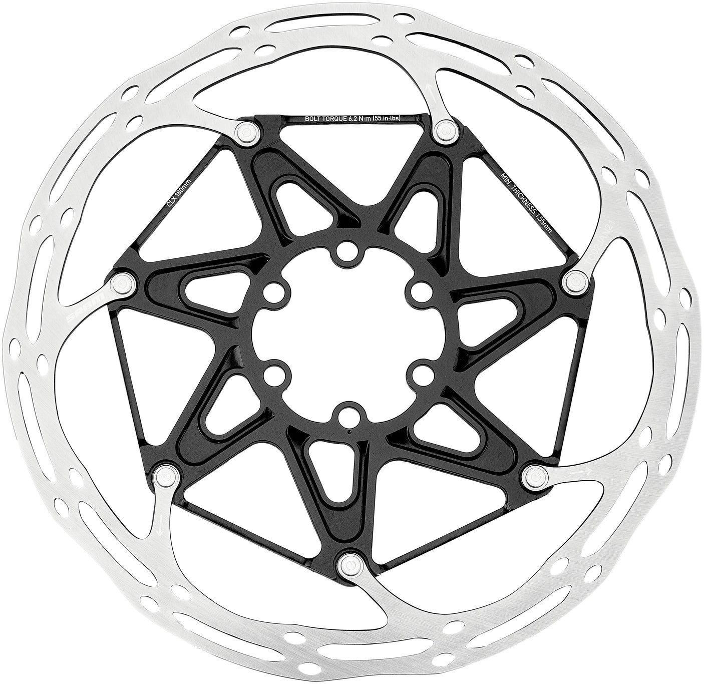 SRAM Centerline X Bremsscheibe rounded 6-Loch