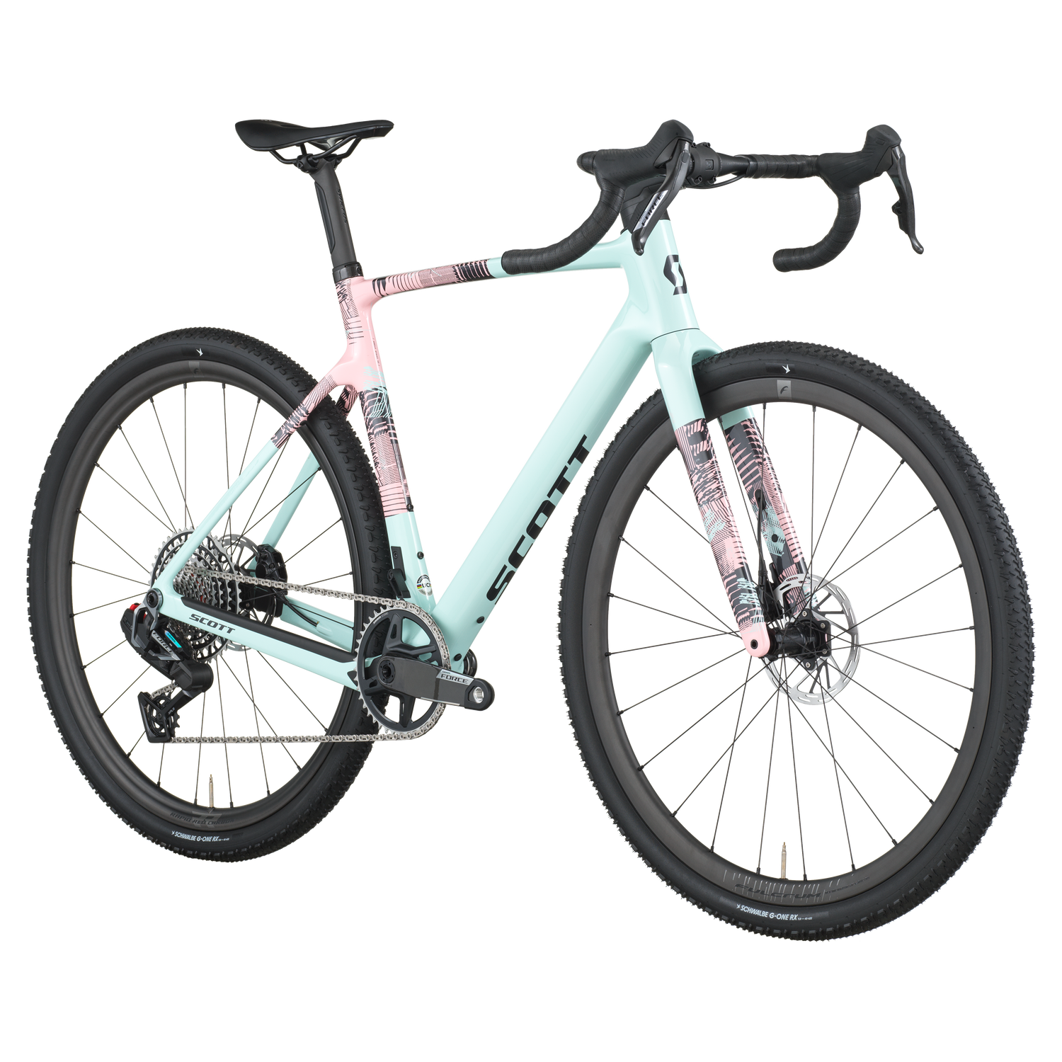 gravel bike scott damen Scott Addict Gravel 10 (2026) | Gravelbike | gelato blue/gelato pink