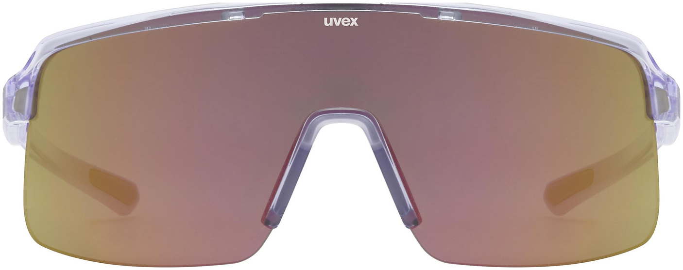 uvex Dyrt Radbrille Clear / Mirror Red