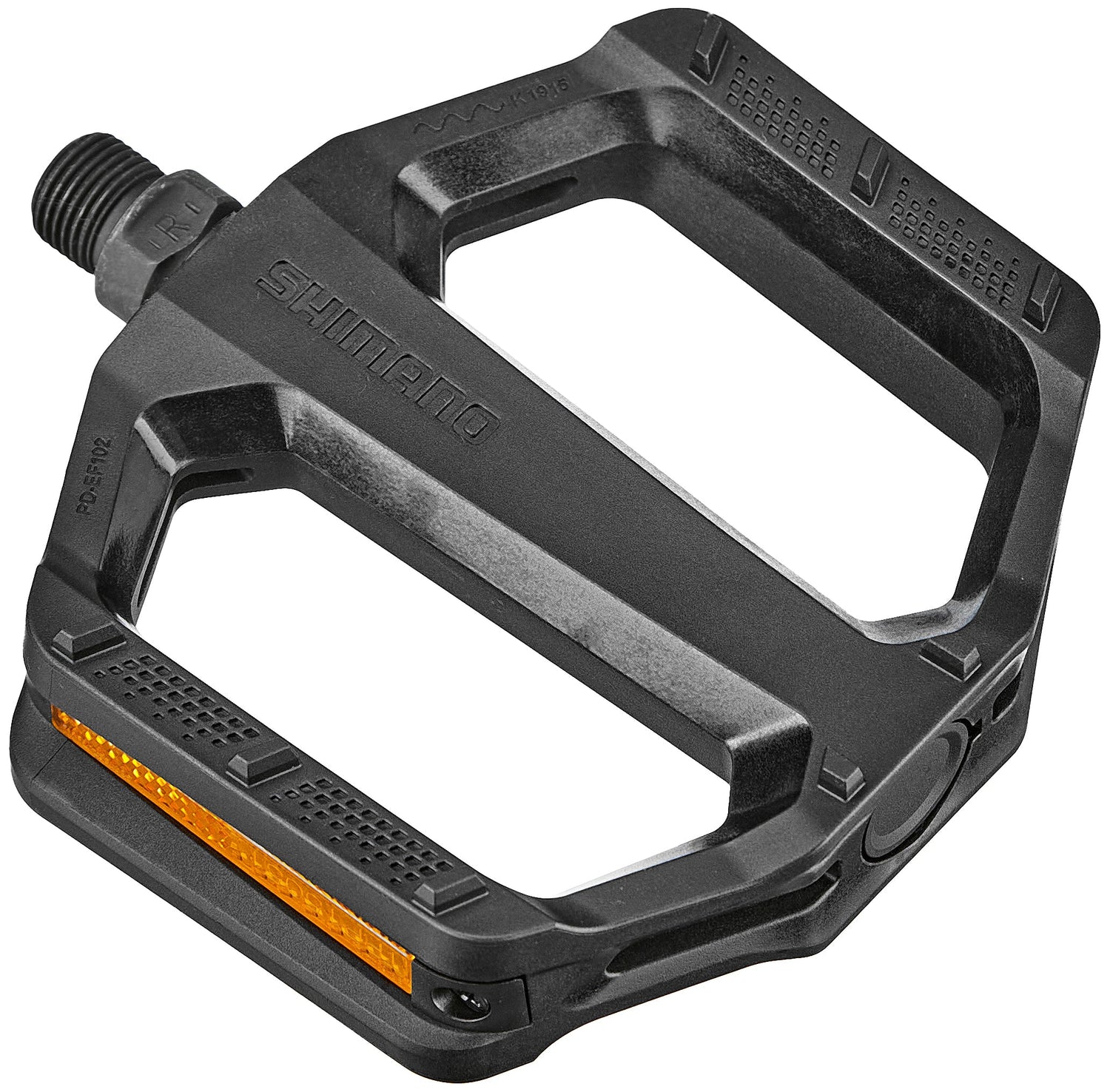 mtb pedale reflektor Shimano PD-EF102 Pedale mit Reflektor schwarz