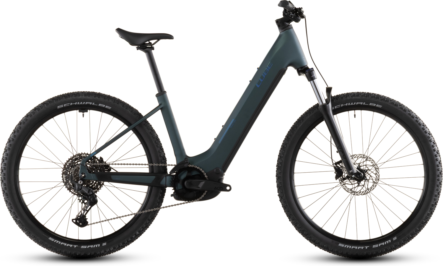 xxl cube stereo hybrid 140 Cube Reaction Hybrid ONE 600 Easy Entry (2026) | 27,5 Zoll E-MTB Hardtail | royalgreen´n´prism