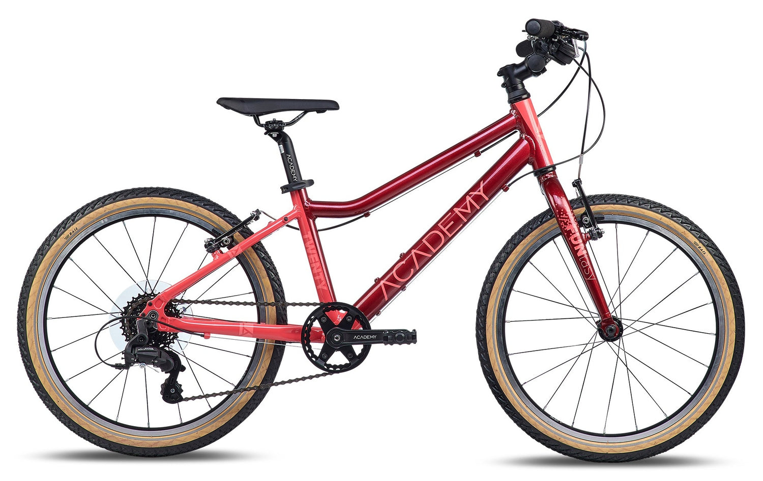 gepida kinderfahrrad 20 zoll ACADEMY Grade 4 Edition (2026) | 20 Zoll Kinderfahrrad | FUNtasy Magenta