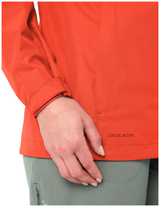 VAUDE Women's Escape Bike Light Jacket glowing red