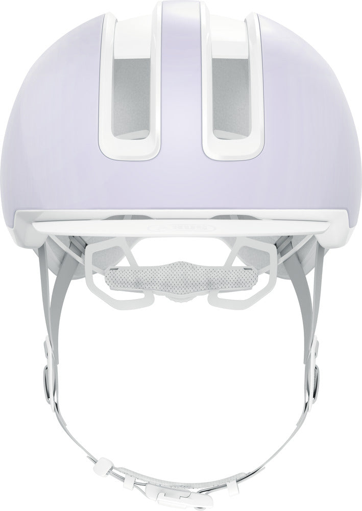 fahrradhelm mit stoffbezug Abus Hud-Y Urban Fahrradhelm | pure lavender