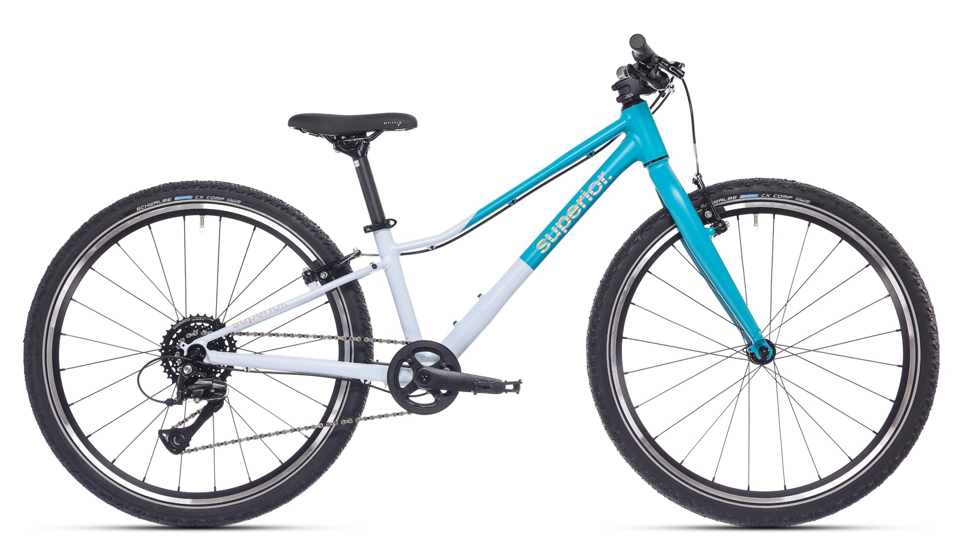 superior fahrrad 24 zoll Superior F.L.Y. 24 VB (2026) | 24 Zoll Kinderfahrrad | Matte Teal