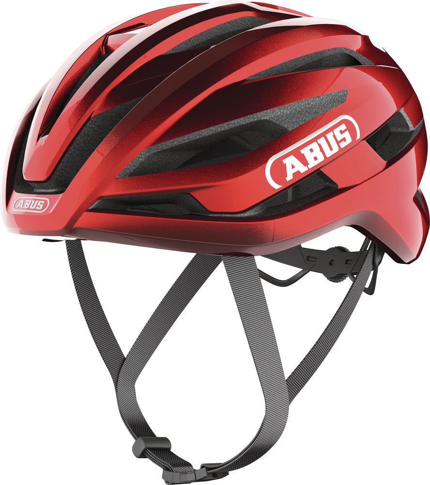 fahrradhelm einstellen abus Abus Stormchaser Ace Fahrradhelm | performance red