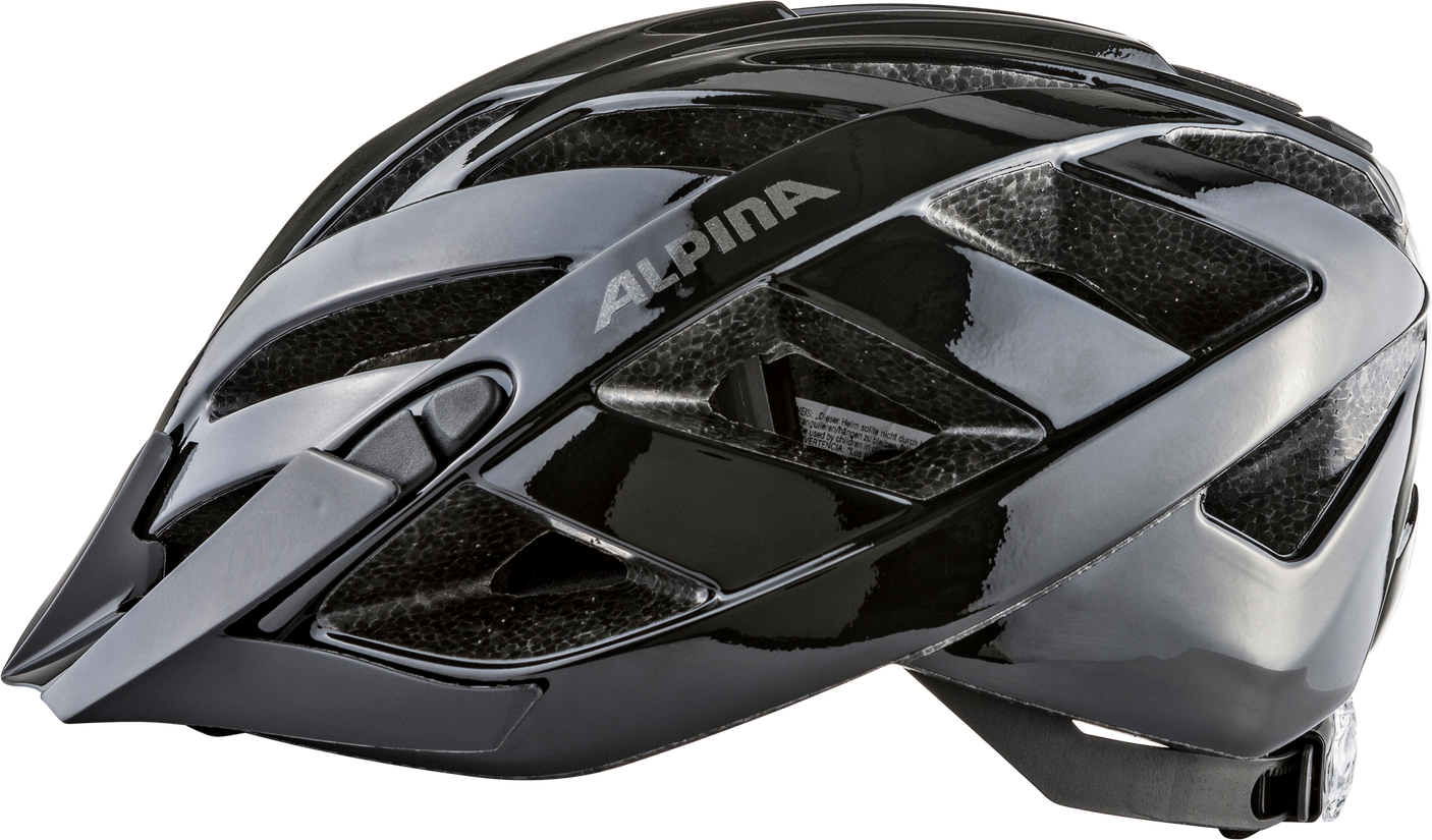 Alpina Panoma Classic City Helm schwarz glänzend