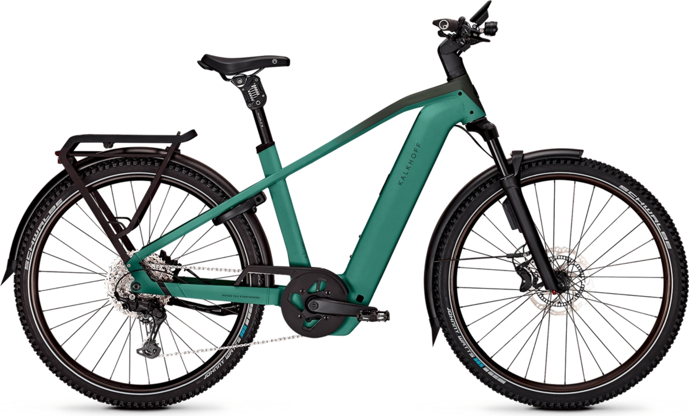 Kalkhoff ENTICE 5+ EXCITE ABS Diamant 800 mineralgreen / huntsmengreen matt (2026)