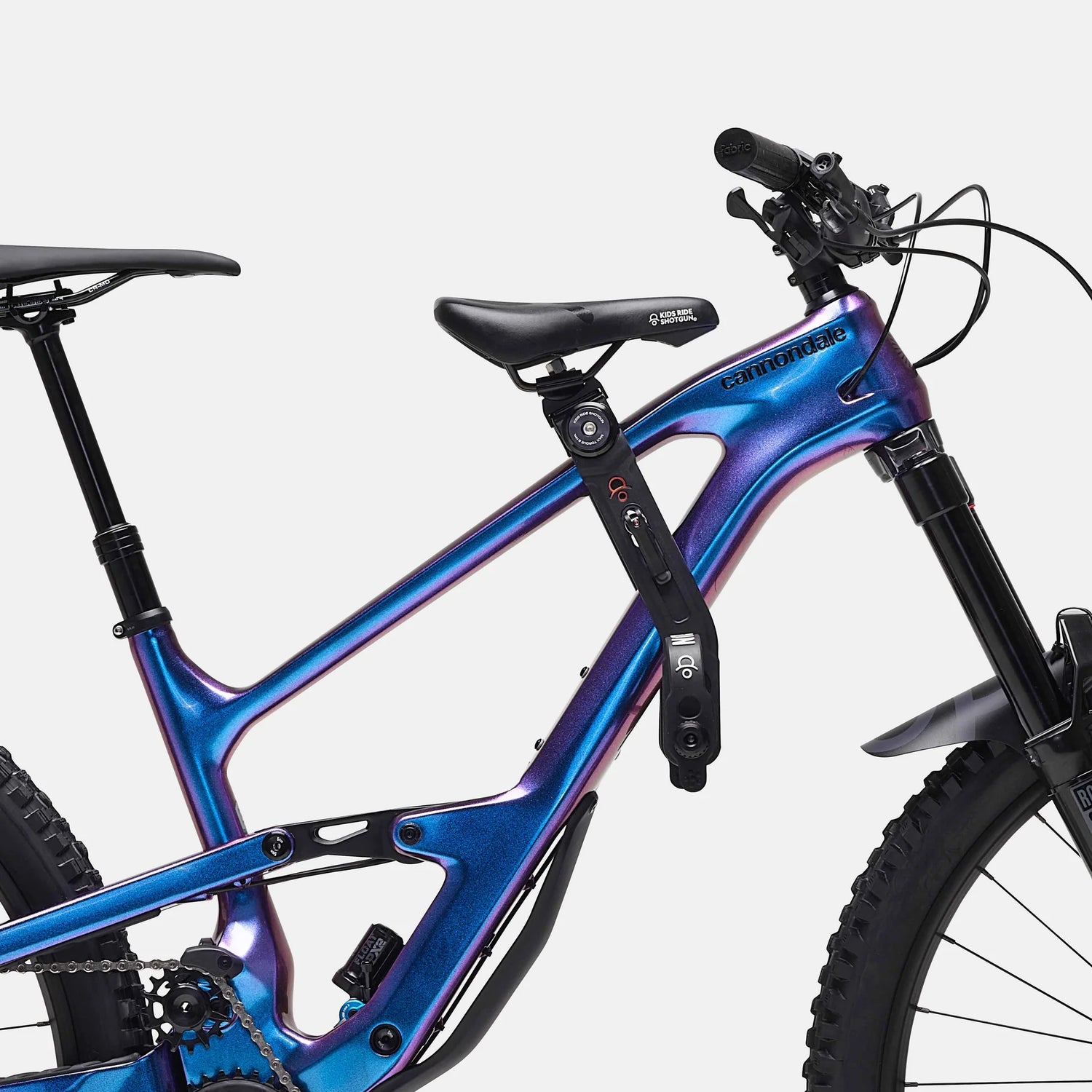 kindersitz crossbike Kids Ride Shotgun 2.0 MTB Front Kindersitz black
