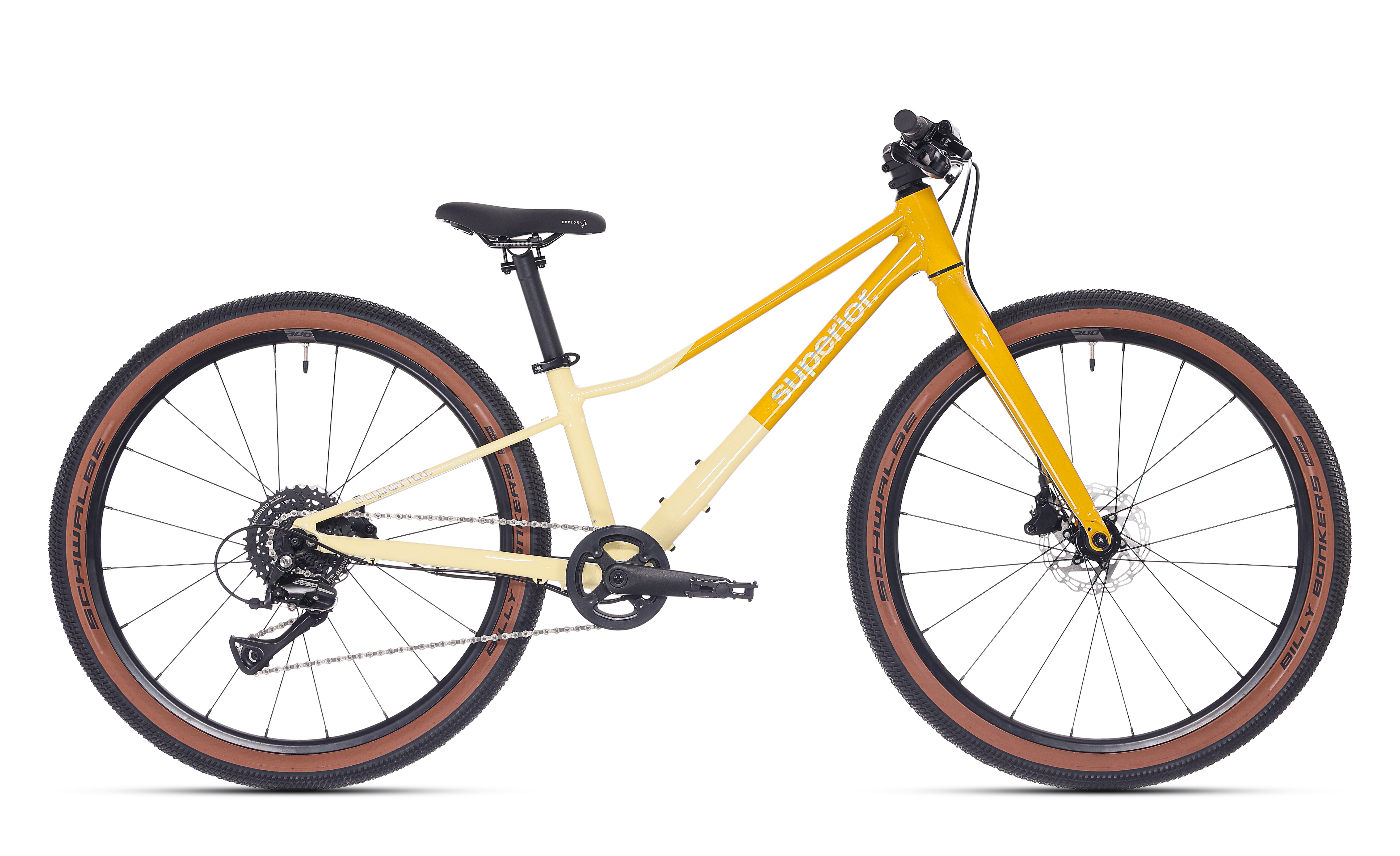 avigo kinderfahrrad 24 zoll Superior F.L.Y. (2026) | 24 Zoll Kinderfahrrad | Gloss Yellow