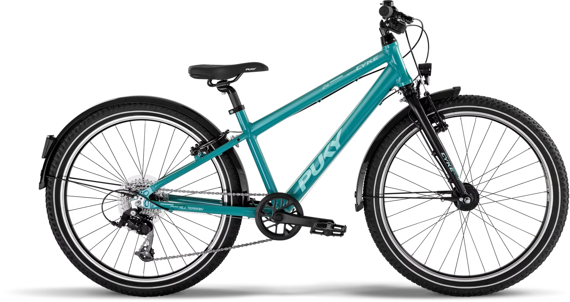 PUKY CYKE 24-8 ACTIVE turquoise/black (2025)