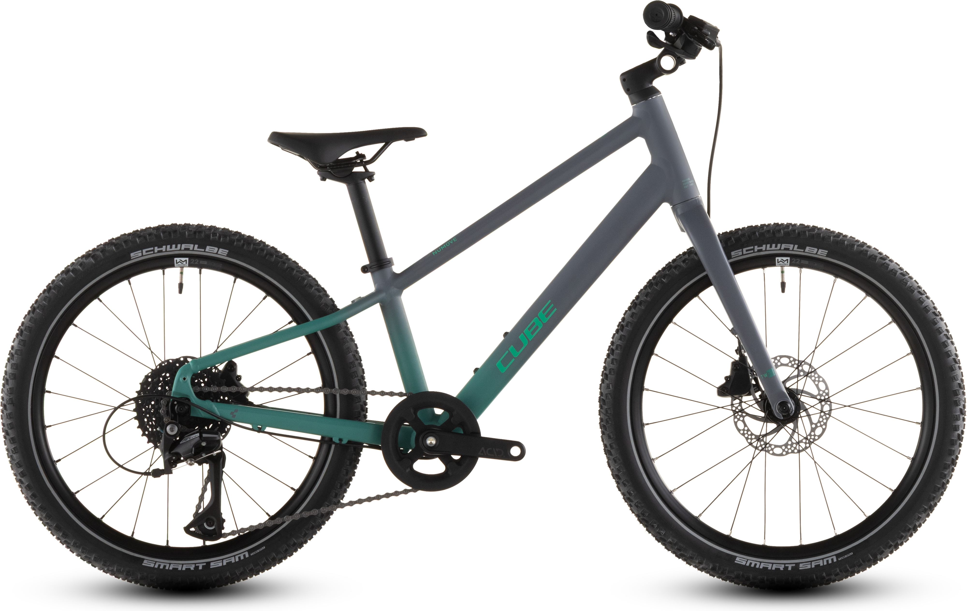kinderfahrrad 24 zoll cube Cube Numove 200 Disc (2026) | 20 Zoll Kinderfahrrad | lavagrey´n´coolgreen