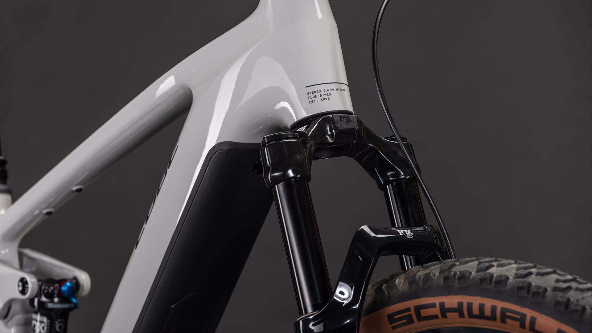 cube stereo hybrid 22 zoll Cube Stereo Hybrid ONE22 SLX 800 (2026) | 27,5/29 Zoll E-MTB Fully | greige´n´switch