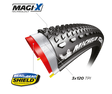 Michelin Power Gravel Faltreifen 650x47C TS TLR schwarz/beige