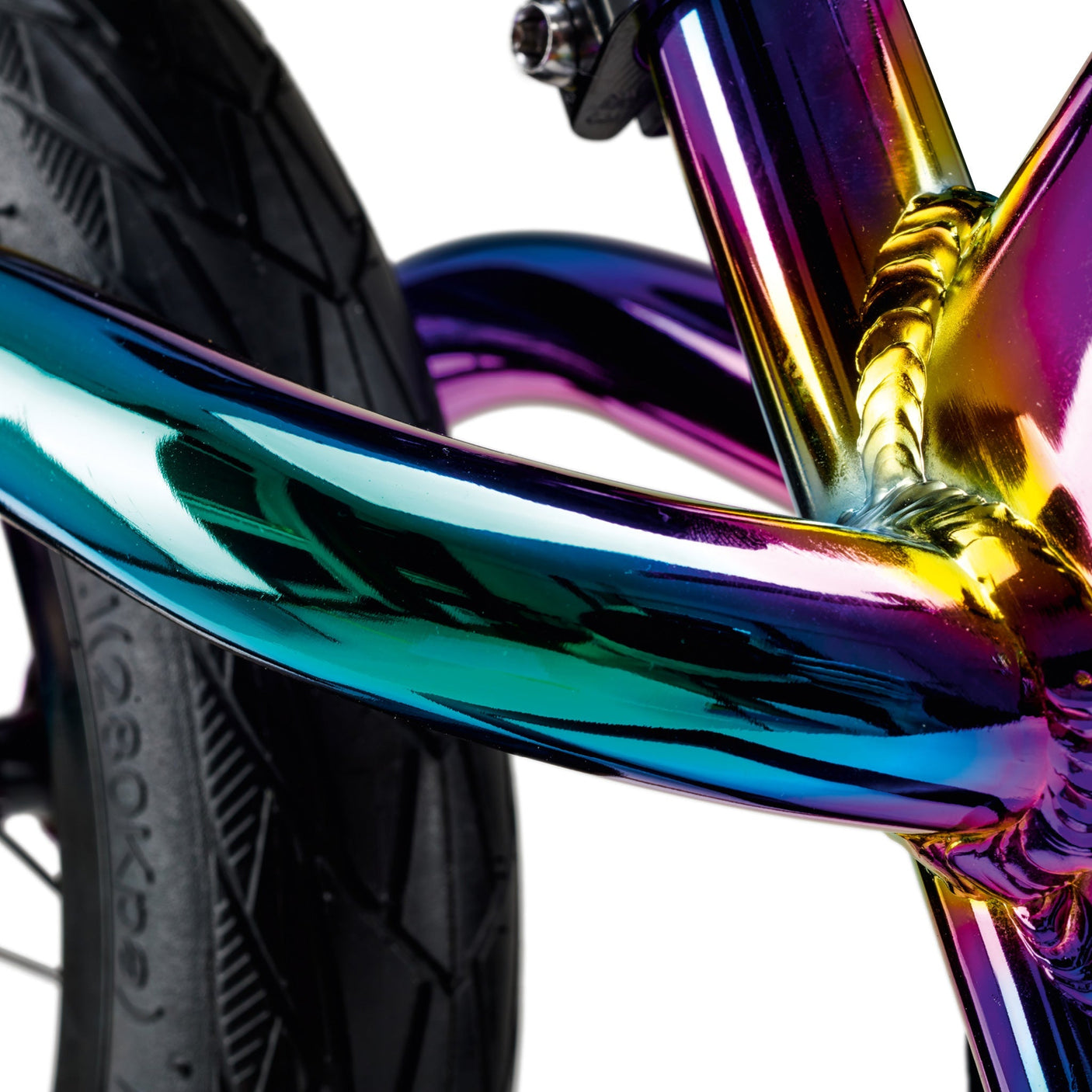 S'COOL Junior Bikes pedeX rainbow Laufrad