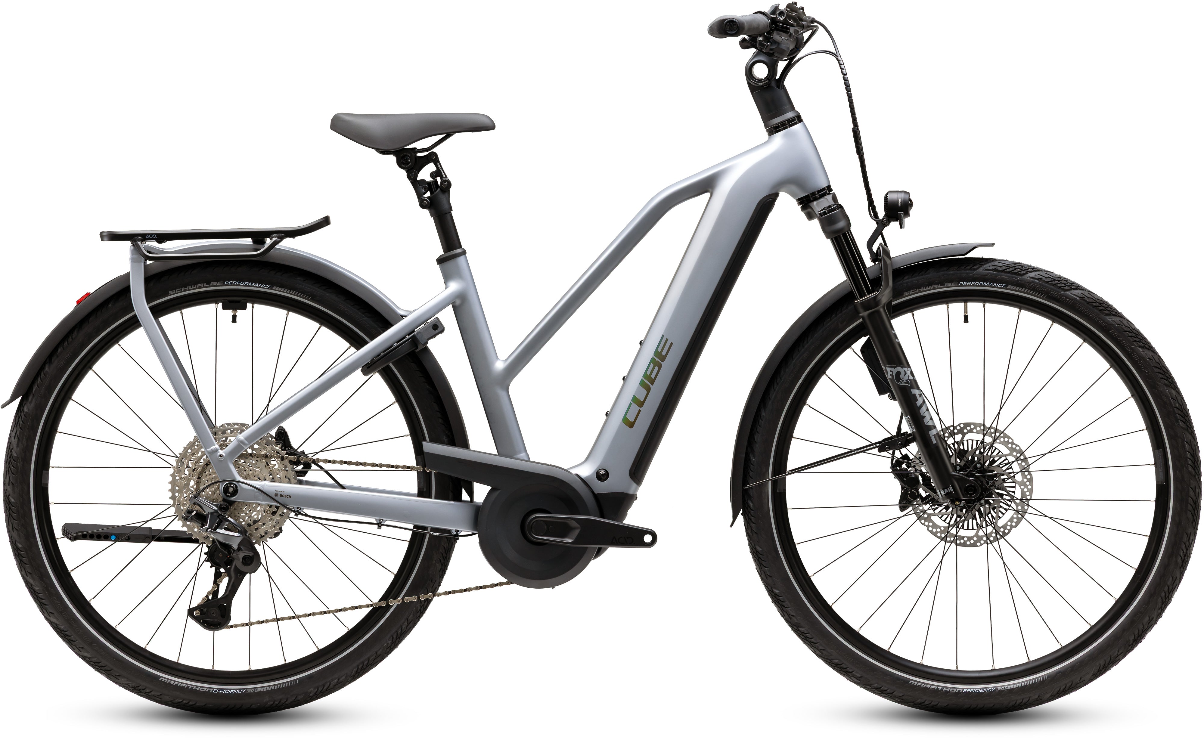 B-Ware: Cube Kathmandu Hybrid EXC 800 Trapez slategrey´n´chrome (2027)